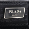 Prada Saffiano Trimmed Tessuto Zip Double Buckle Messenger Bag Secondhand