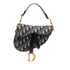 Secondhand Dior Mini Oblique Canvas Saddle Bag