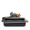 Chanel Lambskin 19 Flap Coin Purse With Chain Secondhand