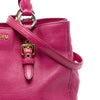Miu Miu Goatskin Madras Satchel Secondhand