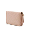Chanel Quilted Patent Boy Wallet on Chain Secondhand