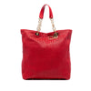 Dior Large Woven Lambskin Lady Dior Soft Shopping Tote Secondhand