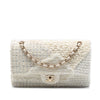 Chanel Medium Classic Tweed Patchwork Double Flap Secondhand