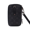 Secondhand Louis Vuitton Monogram Eclipse Reverse Double Phone Pouch