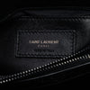 Saint Laurent Medium Chevron Sheepskin  Monogram Monochrome College Bag Secondhand