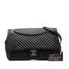 Chanel Large Lambskin CC Crossing Flap Secondhand
