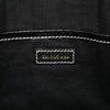 Balenciaga Lambskin Striped Bazar Clutch Secondhand