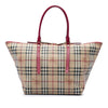 Burberry Medium Haymarket Check Coated Canvas Salisbury Tote Secondhand