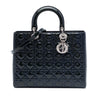 Dior Large Patent Cannage Lady Dior Secondhand