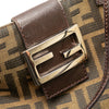 Fendi Zucca Canvas Shoulder Bag Secondhand