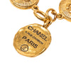 Chanel CC Gold Plated 31 Rue Cambon Medallion Link Bracelet Secondhand