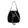 Gucci GG Marmont 2.0 Matelasse Velvet Bucket Bag Secondhand