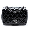 Secondhand Chanel Mini Square Classic Patent Single Flap