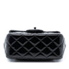 Secondhand Chanel Mini Square Classic Patent Single Flap