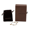 Louis Vuitton Gold Plated and Brass Logomania Bracelet Secondhand