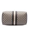 Gucci Medium GG Supreme Joy Web Boston Bag Secondhand