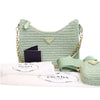 Prada Yarn Effect Raffia Crochet Re Edition 2005 Satchel Secondhand