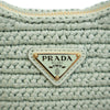 Prada Yarn Effect Raffia Crochet Re Edition 2005 Satchel Secondhand