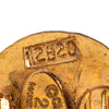 Chanel Gold Plated CC Round Clip On Earrings Secondhand