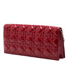 Dior Patent Cannage Lady Dior Clutch with Chain Secondhand