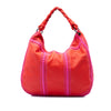 Bottega Veneta Intrecciato Trimmed Washed Cervo Deerskin Shoulder Bag Secondhand
