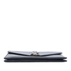 Saint Laurent Studded Chevron Calfskin Monogram Envelope Chain Flap Secondhand