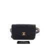 Chanel CC Quilted Lambskin Flap Belt Bag Secondhand