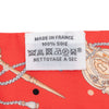 Hermès Les Cles a Pois Silk Twilly Scarf Secondhand