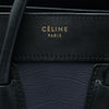 Celine Micro Tricolor Leather Luggage Tote Secondhand