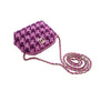 Chanel Mini CC Quilted Tweed Clutch With Chain Secondhand