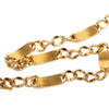 Chanel CC Gold Plated Medallion Chain Belt Secondhand
