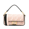 Fendi Zucca Embroidered Baguette Satchel Secondhand