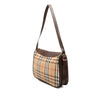 Burberry Haymarket Check Canvas Shoulder Bag Secondhand