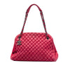 Chanel Large Quilted Lambskin Just Mademoiselle Bowling Bag Secondhand
