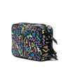 Saint Laurent Medium Grain de Poudre Monogram Graphic Print Lou Camera Bag Secondhand