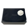Chanel Coco Neige Velvet Effect Nylon Clutch with Chain Secondhand