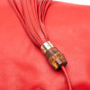 Gucci Leather Bamboo Tassel Tote Secondhand
