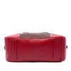 Prada Cinghiale Trimmed Canvas Canapa Bauletto Bag Secondhand
