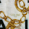 Celine Printed Cotton Scarf Secondhand