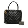 Chanel Caviar Medallion Tote Secondhand