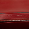 Celine Small Drummed Calfskin and Suede Trapeze Satchel Secondhand