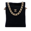 Chanel CC Cotton Tweed Drawstring Shopping Tote Secondhand