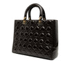 Dior Large Patent Cannage Lady Dior Secondhand