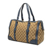 Gucci Medium GG Canvas Belted Boston Bag Secondhand