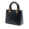 Dior Medium Patent Cannage Lady Dior Secondhand