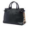 Burberry Medium Leather and House Check Banner Satchel Secondhand