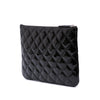 Chanel Medium Quilted Patent O Case Clutch Secondhand