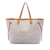 Secondhand Louis Vuitton Damier Azur Neverfull GM