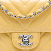 Chanel Mini Rectangular Classic Chevron Patent Single Flap Secondhand