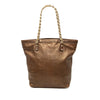 Gucci Metallic Calfskin Capri Chain Tote Secondhand